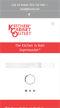 Mobile Screenshot of kitchencabinetoutlets.com